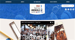 Desktop Screenshot of fallforgreenville.net